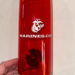 US Marines Water Bottle Marines.com Red BPA-Free Shaker Gym Fitness Bottle-I032